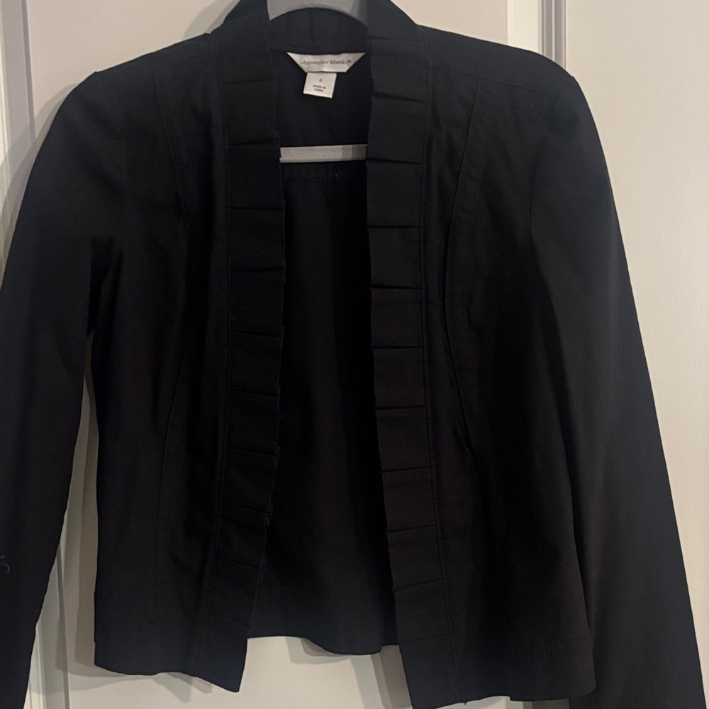 Christofer & Banks Jacket.   Size Small.  Black